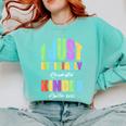 I Officially Graduated Kindergarten Graduation Class Of 2022 Comfort Colors Sweatshirt Chalky Mint