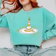 Oh The Places You’Ll Go 2025 Graduation Comfort Colors Sweatshirt Chalky Mint