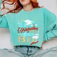 OK I Graduated Can I Go Back To Bed Now Graduation Comfort Colors Sweatshirt Chalky Mint