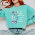 Optometry T Ophthalmology Eye Doctor Tee Optician Graduation Comfort Colors Sweatshirt Chalky Mint