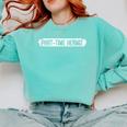 Part Time Hermit Introvert Comfort Colors Sweatshirt Chalky Mint Part Time Hermit Introvert Comfort Colors Sweatshirt Chalky Mint