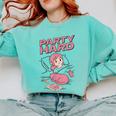 Party Hard Comfortable Stay At Home Introvert Comfort Colors Sweatshirt Chalky Mint Party Hard Comfortable Stay At Home Introvert Comfort Colors Sweatshirt Chalky Mint