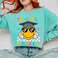Peace Out 5th Grade Graduation Last Day Of School Comfort Colors Sweatshirt Chalky Mint