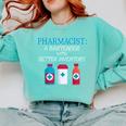 Pharmacist T-Shirt Gag Graduation PharmD Comfort Colors Sweatshirt Chalky Mint