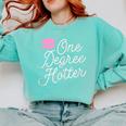 Phd College Phdiva Graduation 2021 Comfort Colors Sweatshirt Chalky Mint
