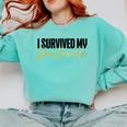 Phd Graduation Doctorate Degree Dissertation Masteral Grad Comfort Colors Sweatshirt Chalky Mint