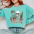 Plant Introvert Gardener Houseplant Botanical Women Men Kids Comfort Colors Sweatshirt Chalky Mint Plant Introvert Gardener Houseplant Botanical Women Men Kids Comfort Colors Sweatshirt Chalky Mint