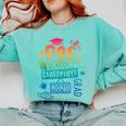 Preschool 2021 Graduate Prek Quarantine Preschool Graduation Comfort Colors Sweatshirt Chalky Mint