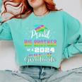 Proud Big Brother Of PreK School Graduate 2024 Graduation Premium Comfort Colors Sweatshirt Chalky Mint
