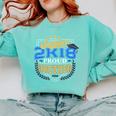Proud Brother Of A 2018 Senior Shirt Graduation Grad 2K18 Comfort Colors Sweatshirt Chalky Mint