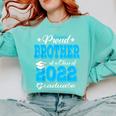 Proud Brother Of a 2022 Graduate Class Of 2022 Graduation Comfort Colors Sweatshirt Chalky Mint
