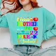 Proud Brother Of 2022 Pre K Graduate Graduation Comfort Colors Sweatshirt Chalky Mint