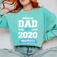 Proud Dad Of A Class Of 2020 Graduate TShirt Graduation Comfort Colors Sweatshirt Chalky Mint