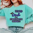 Proud Dad Of a Kindergarten Graduate Graduation TShirt Comfort Colors Sweatshirt Chalky Mint