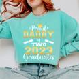 Proud Daddy Of Two 2023 Graduate Class 2023 Graduation Comfort Colors Sweatshirt Chalky Mint