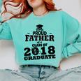 Proud Father Of A Class Of 2018 Graduate Tee Graduation Z1 Comfort Colors Sweatshirt Chalky Mint