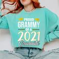 Proud Grammy Of A 2021 Graduate Graduation Clothes MBA PhD Comfort Colors Sweatshirt Chalky Mint