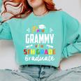 Proud GRAMMY Of A 5th Grade Graduate Graduation 2024 Senior Comfort Colors Sweatshirt Chalky Mint