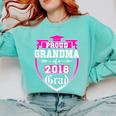 Proud Grandma Of a 2018 Grad Graduation Family Comfort Colors Sweatshirt Chalky Mint