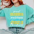 Proud Grandma Of 2023 College Graduate Family 23 Graduation Comfort Colors Sweatshirt Chalky Mint