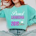 Proud GRANDMA Of A Class 2019 Senior Graduation Comfort Colors Sweatshirt Chalky Mint