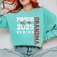 Proud Grandma Of A Class Of 2025 Senior Graduation 25 Comfort Colors Sweatshirt Chalky Mint