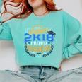 Proud Grandpa Of 2018 Senior Shirt Graduation Grad 2K18 Comfort Colors Sweatshirt Chalky Mint