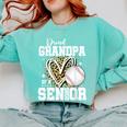 Proud Grandpa Of A 2026 Senior Baseball Graduation Leopard Comfort Colors Sweatshirt Chalky Mint Proud Grandpa Of A 2026 Senior Baseball Graduation Leopard Comfort Colors Sweatshirt Chalky Mint