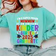 Proud MAWMAW Of Awesome Kindergarten Pre-K Graduation 2025 Comfort Colors Sweatshirt Chalky Mint