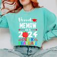 Proud MEMAW Of 2024 Pre-K Graduation Graduate Senior 2024 Comfort Colors Sweatshirt Chalky Mint