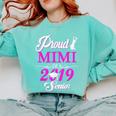 Proud MIMI Of A Class 2019 Senior Tshirt Graduation Comfort Colors Sweatshirt Chalky Mint