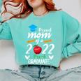 Proud Mom Of 2022 Pre K Graduate Graduation Comfort Colors Sweatshirt Chalky Mint
