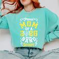 Proud Mom Of a Band Senior 2026 Graduation Comfort Colors Sweatshirt Chalky Mint