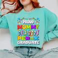 Proud MOMMY Of a 2025 PRE-K Graduate -Graduation Comfort Colors Sweatshirt Chalky Mint