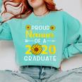 Proud Nanna Of 2020 Graduate Class Of 2020 Graduation Comfort Colors Sweatshirt Chalky Mint