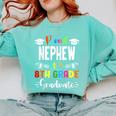 Proud NEPHEW Of A 8th Grade Graduate Graduation 2024 Class Comfort Colors Sweatshirt Chalky Mint