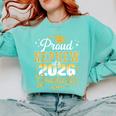 Proud Nephew Of a Class Of 2026 Graduate Senior Graduation Comfort Colors Sweatshirt Chalky Mint