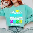 Proud Niece Of Kindergarten Graduate 2024 Graduation Niece Comfort Colors Sweatshirt Chalky Mint