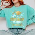 Proud Sister-In-Law Of Class 2025 Graduate Senior Graduation Comfort Colors Sweatshirt Chalky Mint