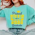 Proud Sister In Law Of 2022 Graduate Class 2022 Graduation Comfort Colors Sweatshirt Chalky Mint