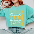 Proud Twin Of a 2025 Graduate Grad Prom Graduation Squad 25 Comfort Colors Sweatshirt Chalky Mint