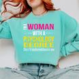 Psychology Degree Major Graduation 2024 Psychologist PsyD Comfort Colors Sweatshirt Chalky Mint