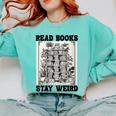 Read Books Stay Weird Book Lover Joke Introvert Reading Comfort Colors Sweatshirt Chalky Mint Read Books Stay Weird Book Lover Joke Introvert Reading Comfort Colors Sweatshirt Chalky Mint