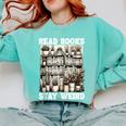 Read Books Stay Weird Introvert Book Lover Book Comfort Colors Sweatshirt Chalky Mint Read Books Stay Weird Introvert Book Lover Book Comfort Colors Sweatshirt Chalky Mint