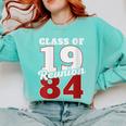Reunion 1984 Class Of 1984 Reunion 84 Graduation 1984 Comfort Colors Sweatshirt Chalky Mint