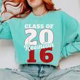 Reunion 2016 Class Of 2016 Reunion 16 Graduation 2016 Comfort Colors Sweatshirt Chalky Mint