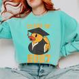 Rubber Duck Class Of 2027 Senior 2027 Graduation Year Senior Comfort Colors Sweatshirt Chalky Mint