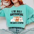 Sarcasm Cat Sarcastic Introvert Antisocial Cat Lover Comfort Colors Sweatshirt Chalky Mint Sarcasm Cat Sarcastic Introvert Antisocial Cat Lover Comfort Colors Sweatshirt Chalky Mint