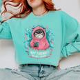 Sarcastic Loner Introvert Clothing Not Friendly Do Not Touch Small Comfort Colors Sweatshirt Chalky Mint Sarcastic Loner Introvert Clothing Not Friendly Do Not Touch Small Comfort Colors Sweatshirt Chalky Mint