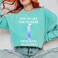 Science Joke Chemistry College High School Graduation Comfort Colors Sweatshirt Chalky Mint